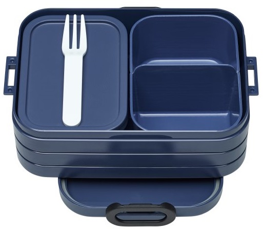 Mepal Lunchbox met Bentobakje Blauw Mepal Lunchbox met Bentobakje Blauw