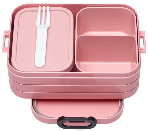Mepal Lunchbox met Bentobakje Roze Mepal Lunchbox met Bentobakje Roze