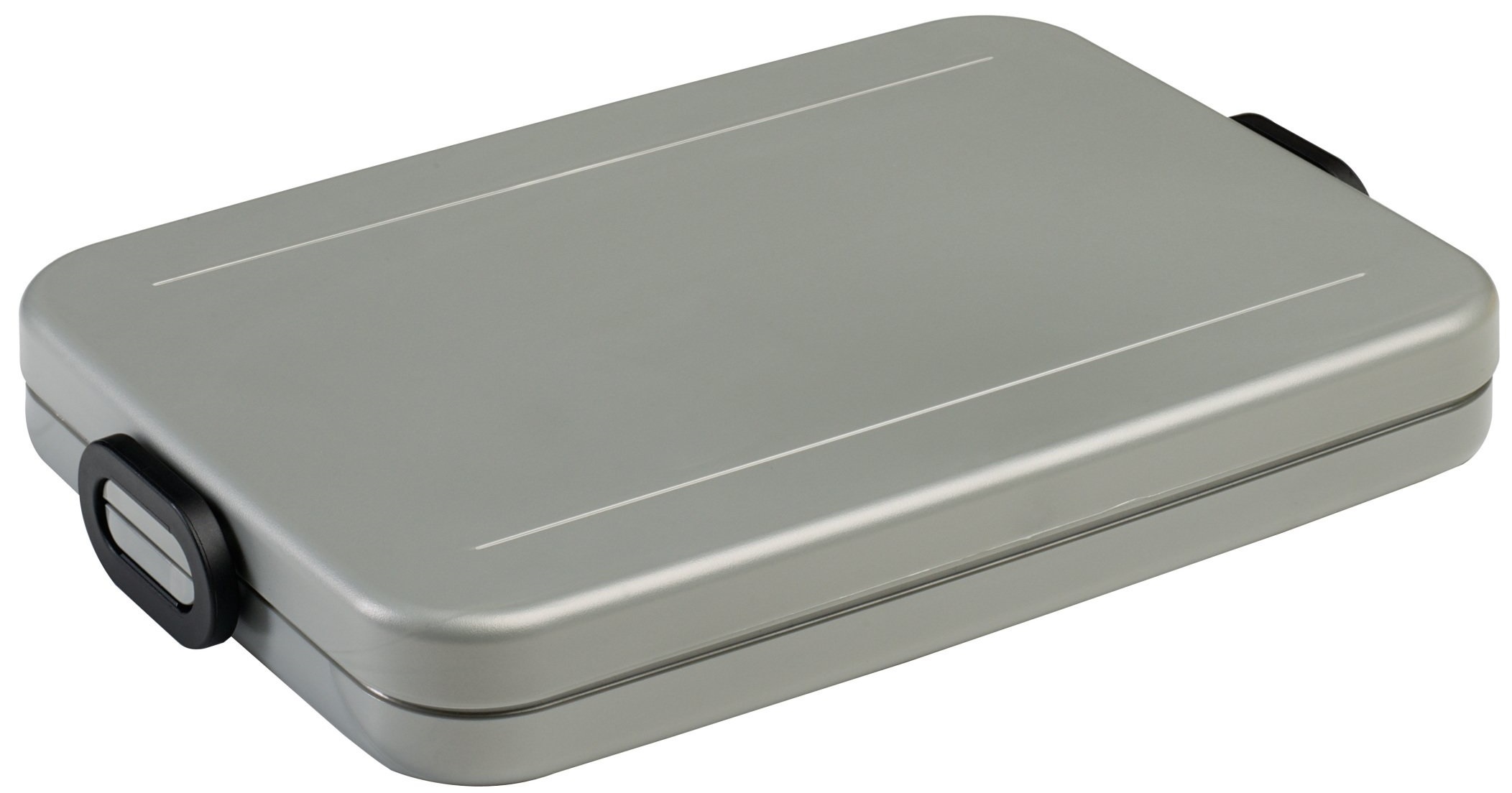 Mepal Lunchbox Take a Break Flat Zilver Mepal Lunchbox Take a Break Flat Zilver