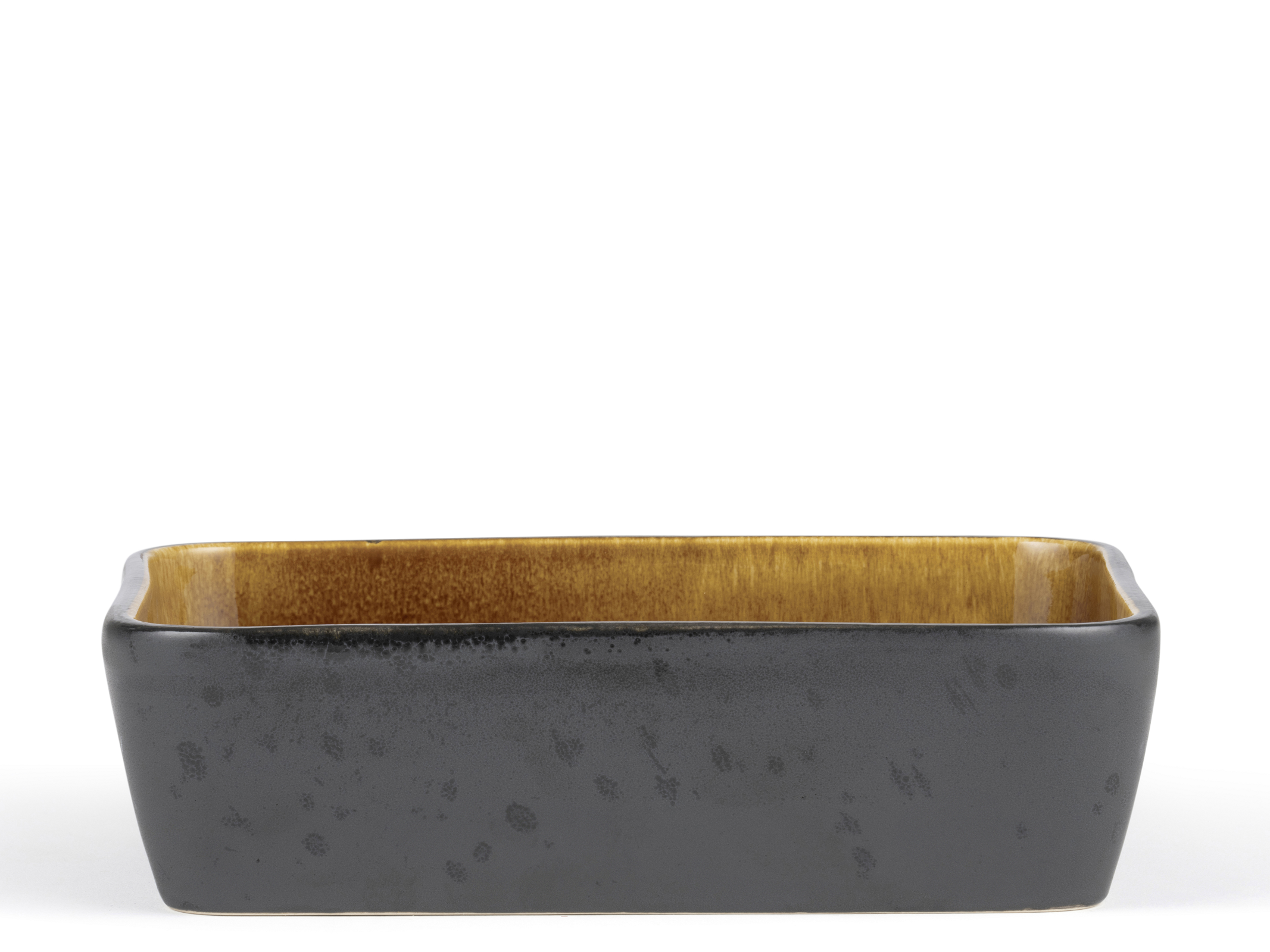 Bitz Ovenschaal Zwart Amber 33x21x7.5 cm Bitz Ovenschaal Zwart Amber 33x21x7.5 cm