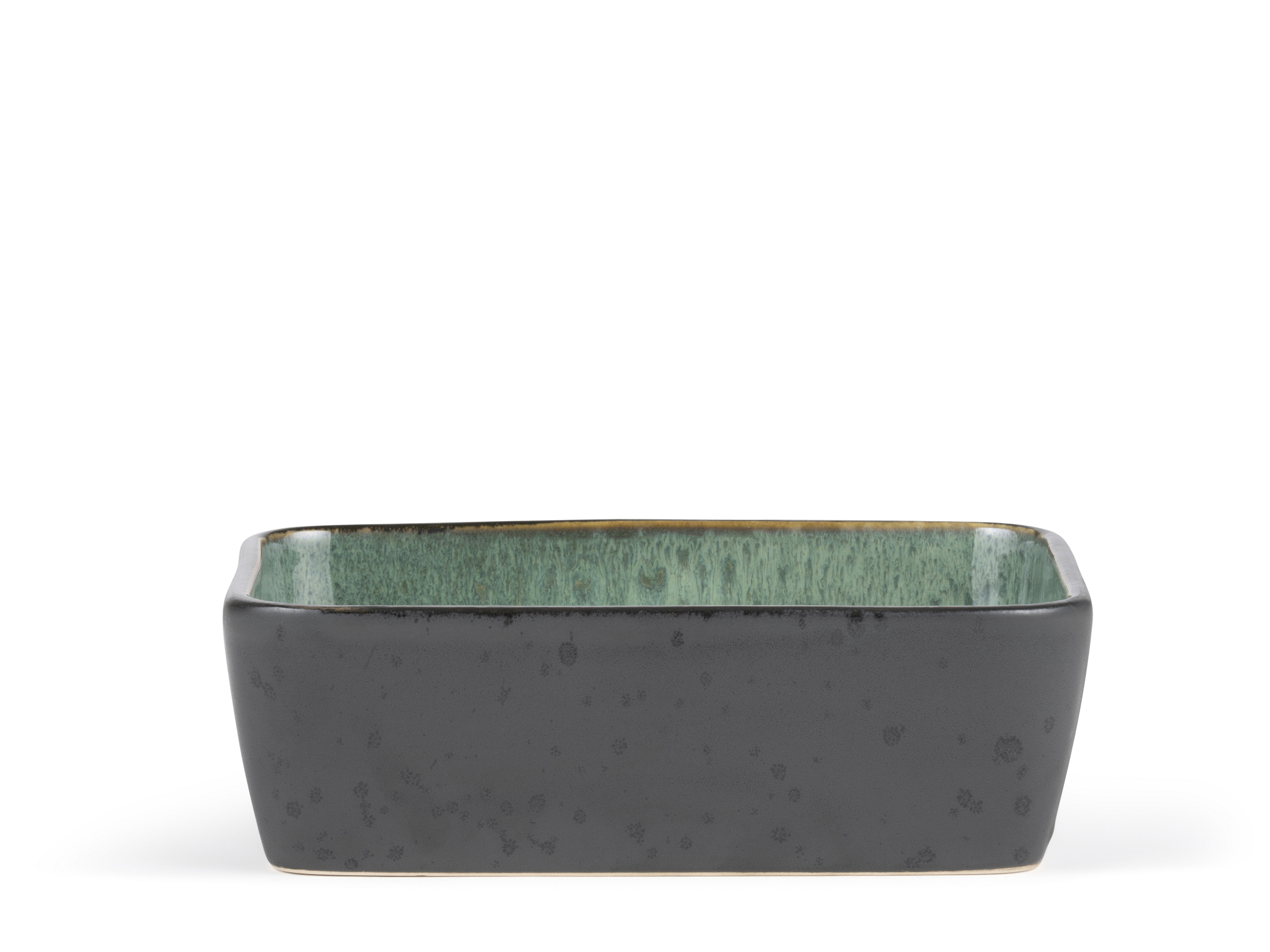 Bitz Ovenschaal Zwart Donkergroen 19x14x6 cm Bitz Ovenschaal Zwart Donkergroen 19x14x6 cm