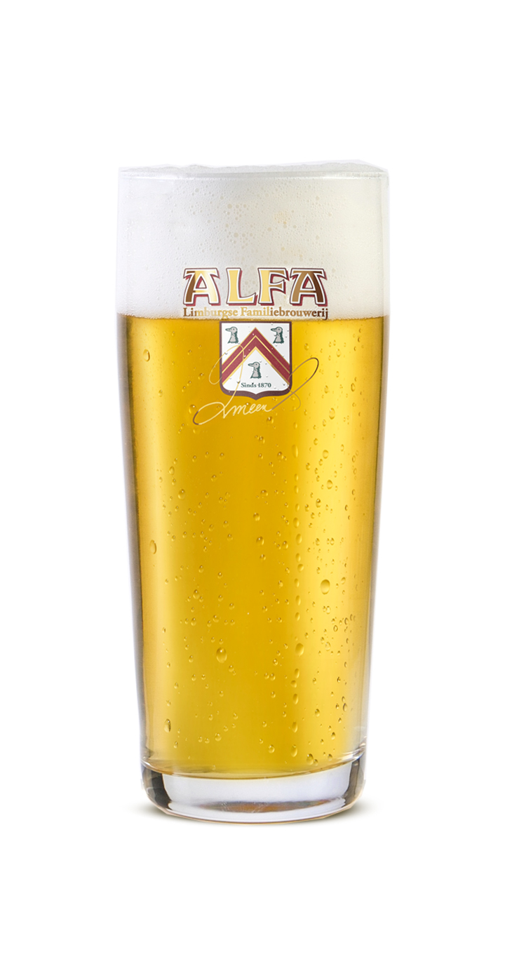 Alfa Bierglas Fluitje 180 ml Alfa Bierglas Fluitje 180 ml