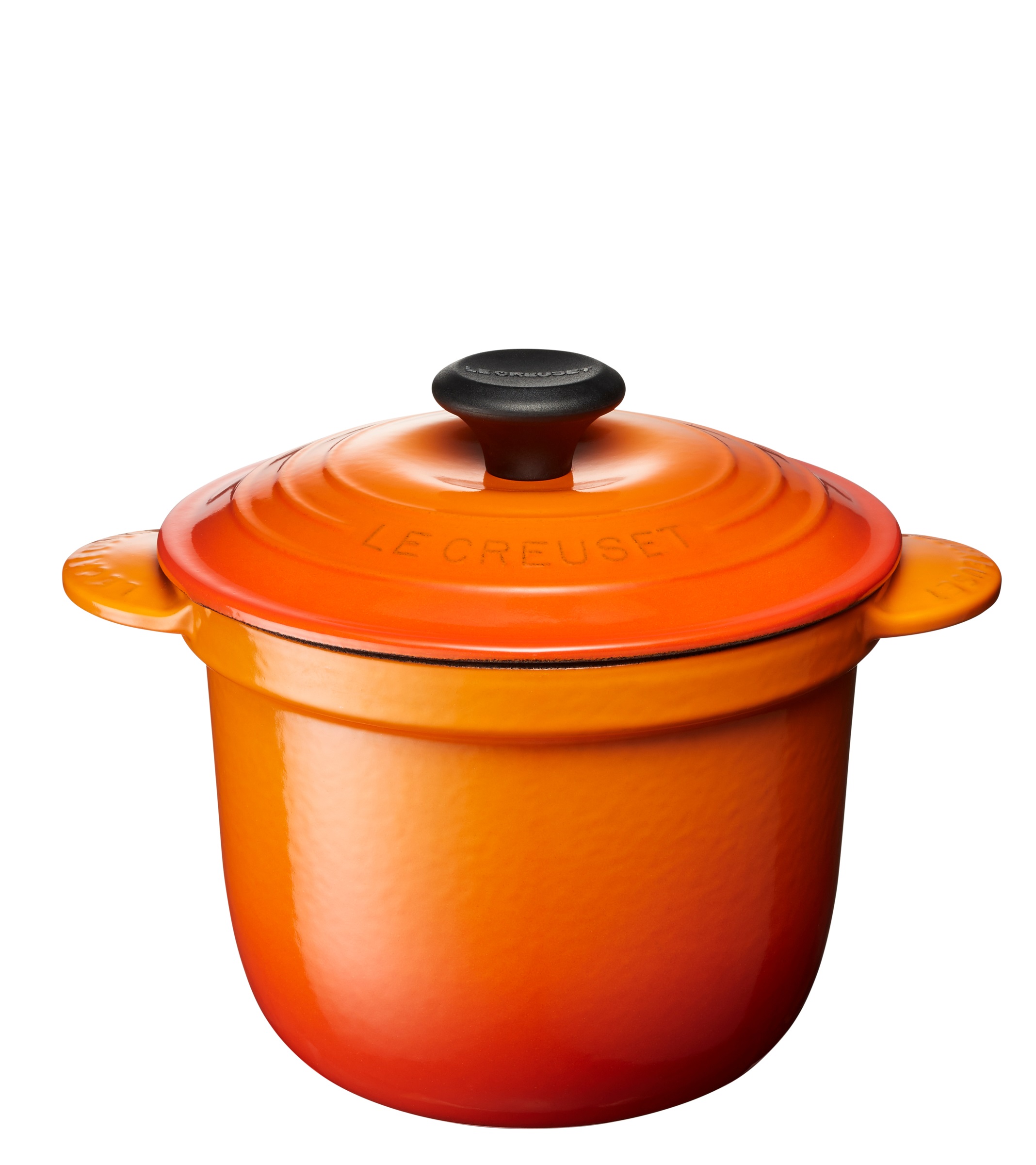 Le Creuset Braadpan Mini Cocotte Every Oranje-rood Ø 13 cm Le Creuset Braadpan Mini Cocotte Every Oranje-rood Ø 13 cm