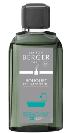 Maison Berger Navulling Anti-Odour Badkamerluchtjes 200 ml Maison Berger Navulling Anti-Odour Badkamerluchtjes 200 ml