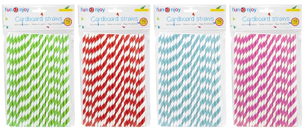 Easyline Papieren Rietjes 19 Cm 40 Stuks easyline kopen in de aanbieding