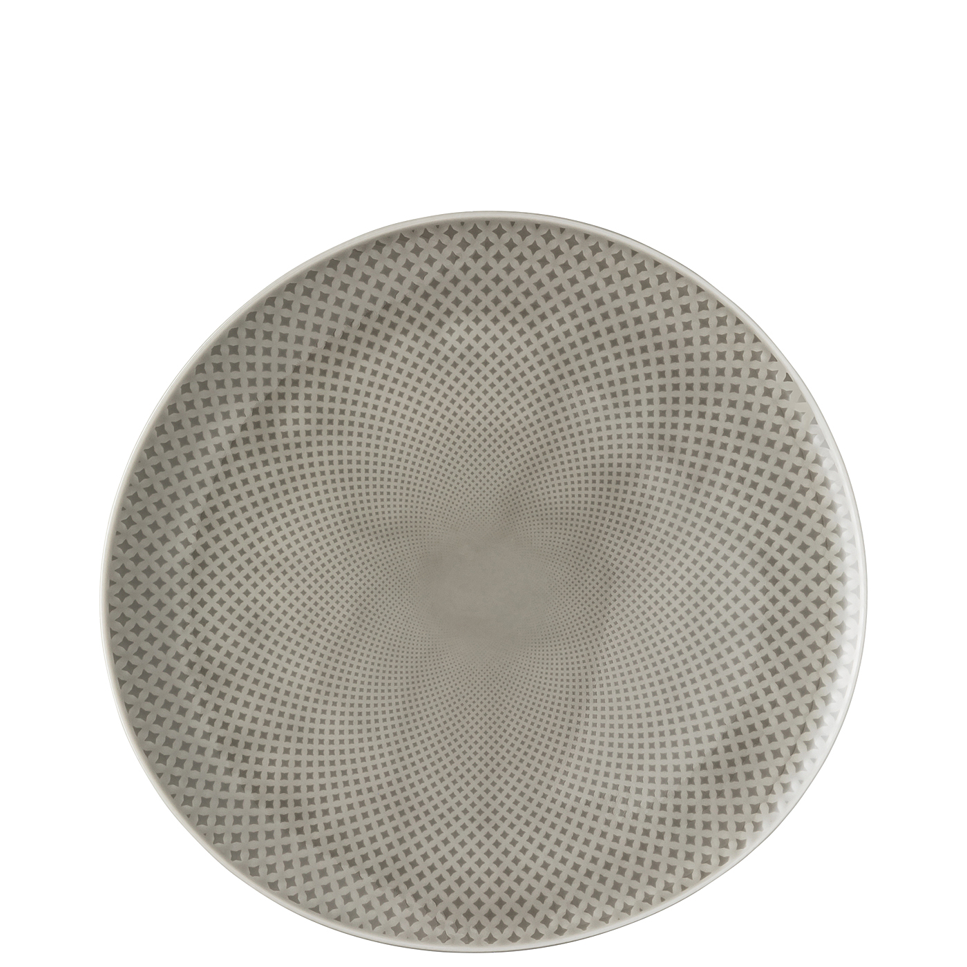 Rosenthal Junto dinerbord ø 27cm - pearl grey - relief Rosenthal Junto dinerbord ø 27cm - pearl grey - relief