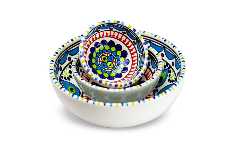 Dishes Deco Schaaltjes Pavo Set 3 Delig dishes deco kopen in de aanbieding