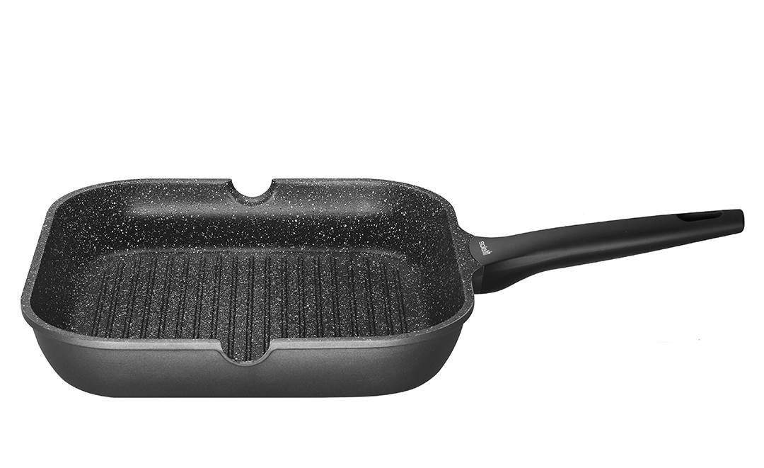 Sola Grillpan Fair Cooking Zwart 28x28 cm Sola Grillpan Fair Cooking Zwart 28x28 cm