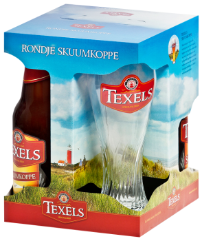 Texels Skuumkoppe Bierpakket 3 x 30 cl + Glas Texels Skuumkoppe Bierpakket 3 x 30 cl + Glas