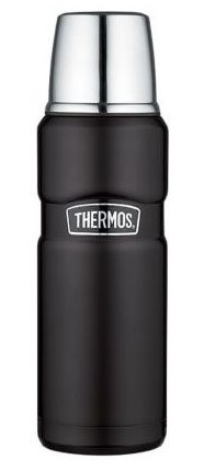 Thermos Thermosfles King Zwart Mat 470 ml Thermos Thermosfles King Zwart Mat 470 ml