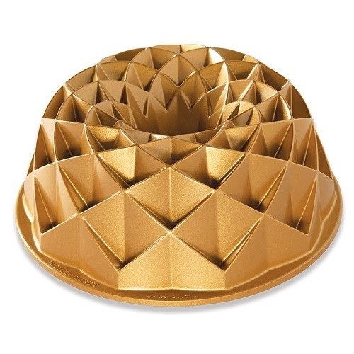 Nordic Ware Tulband Bakvorm Jubilee Bundt Goud Nordic Ware Tulband Bakvorm Jubilee Bundt Goud