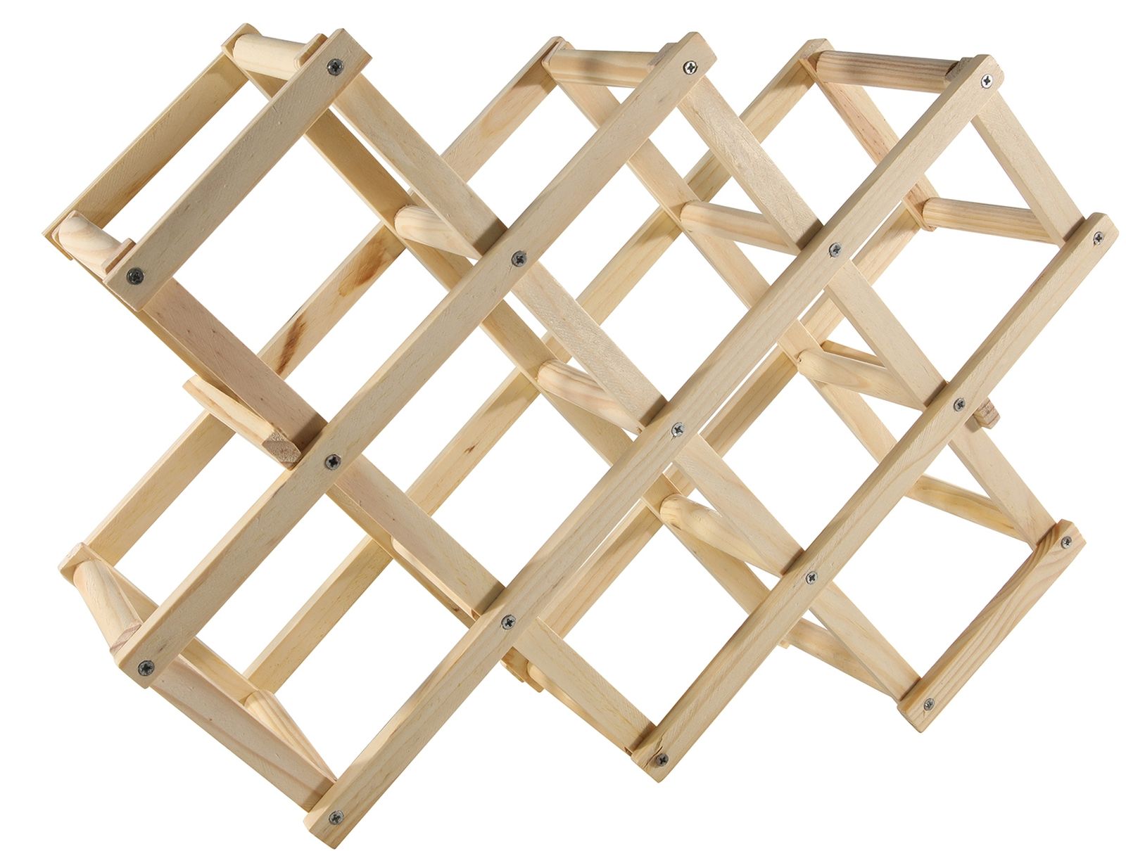 Wijnrek Hout 10 Flessen Wijnrek Hout 10 Flessen