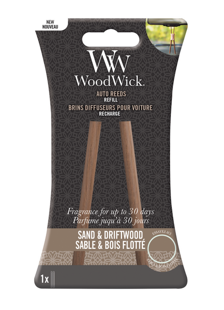 WoodWick Auto Reeds Refill - Sand and Driftwood