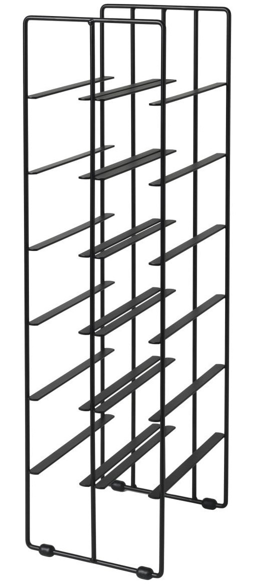 Blomus Wijnrek Pilare Zwart - 12 Flessen Blomus Wijnrek Pilare Zwart - 12 Flessen
