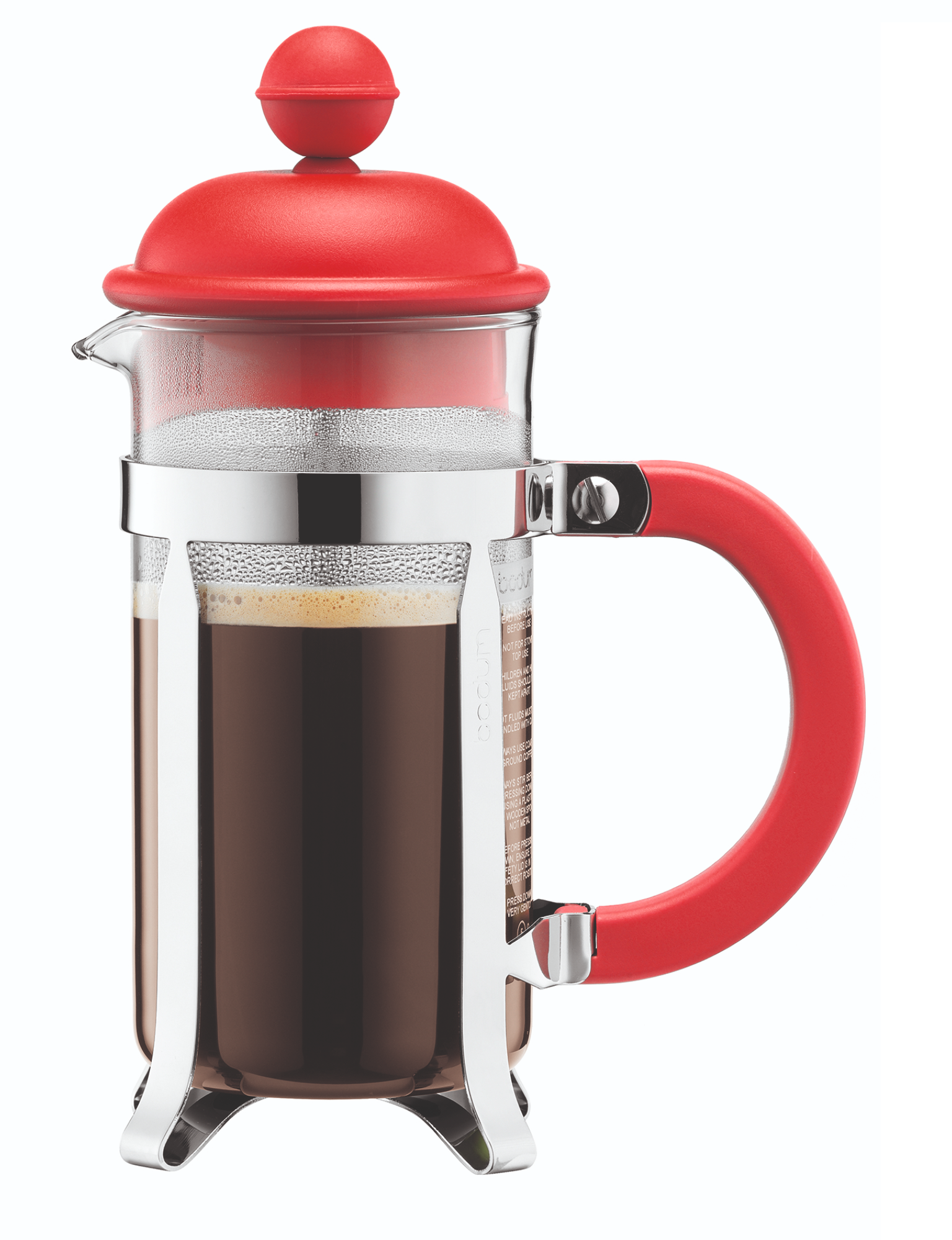 Bodum Cafetiere Caffettiera Rood 1 Liter Bodum Cafetiere Caffettiera Rood 1 Liter
