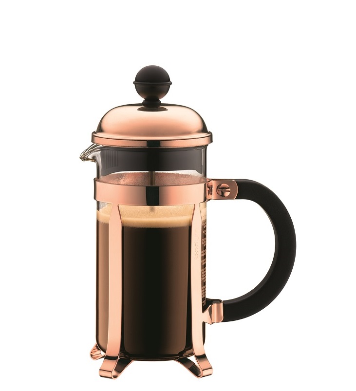Bodum Cafetiere Chambord Koper 350 ml Bodum Cafetiere Chambord Koper 350 ml