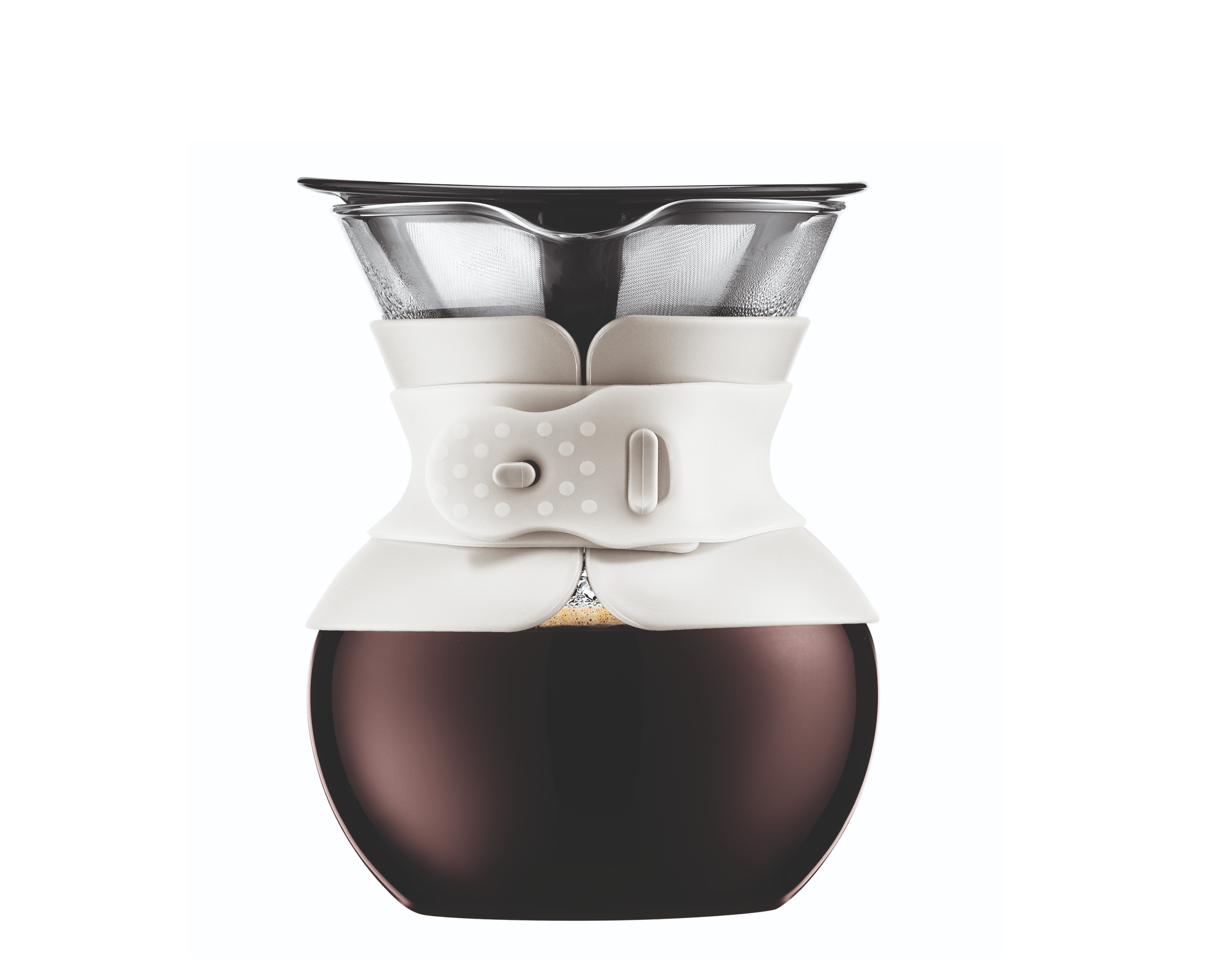 Bodum Cafetiere Pour Over Wit 500 ml Bodum Cafetiere Pour Over Wit 500 ml