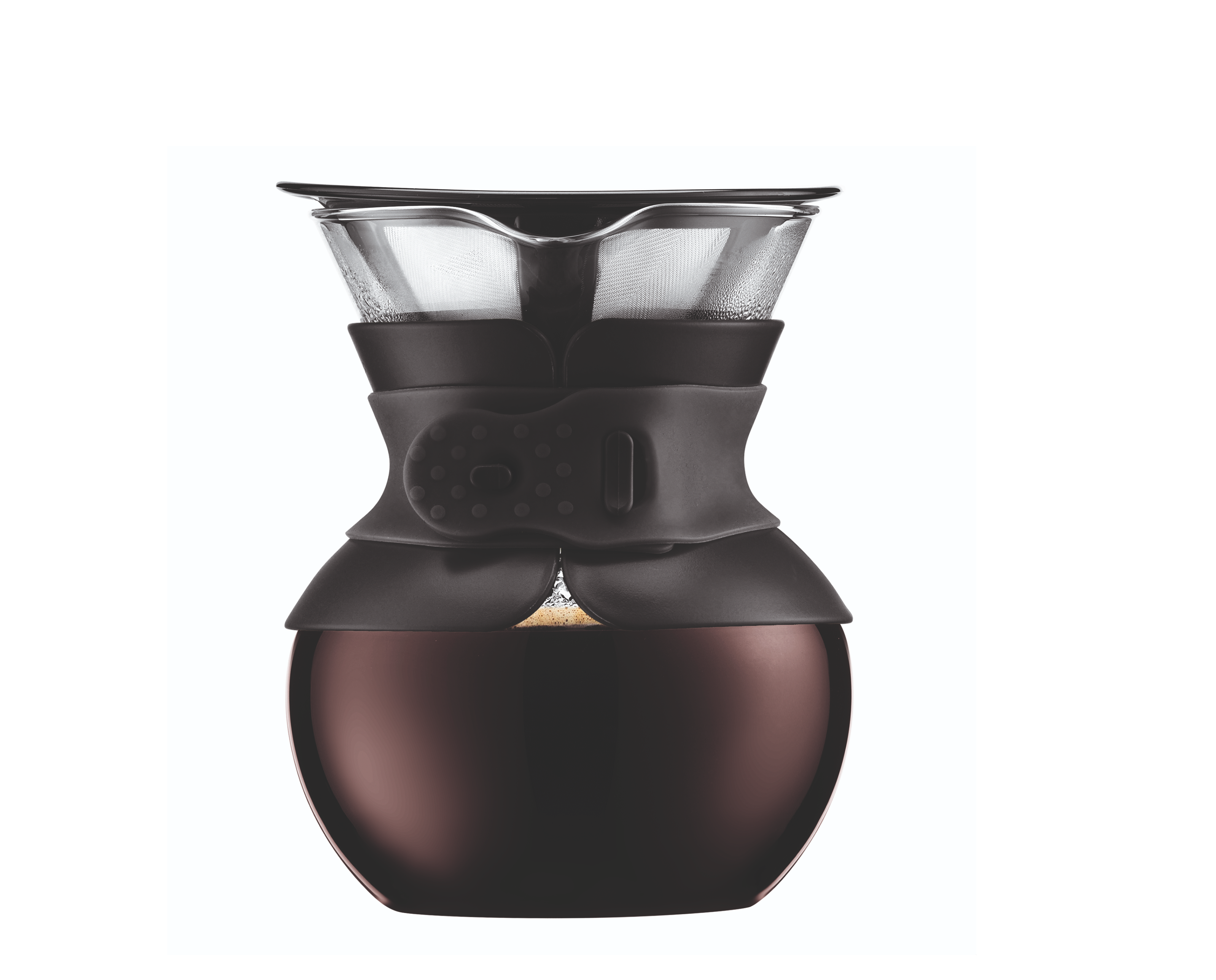 Bodum Cafetiere Pour Over Zwart 500 ml Bodum Cafetiere Pour Over Zwart 500 ml