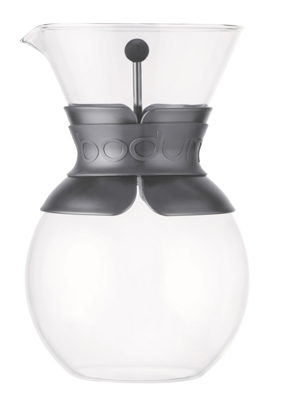 Bodum Cafetiere Pour Over Zwart 1 Liter Bodum Cafetiere Pour Over Zwart 1 Liter
