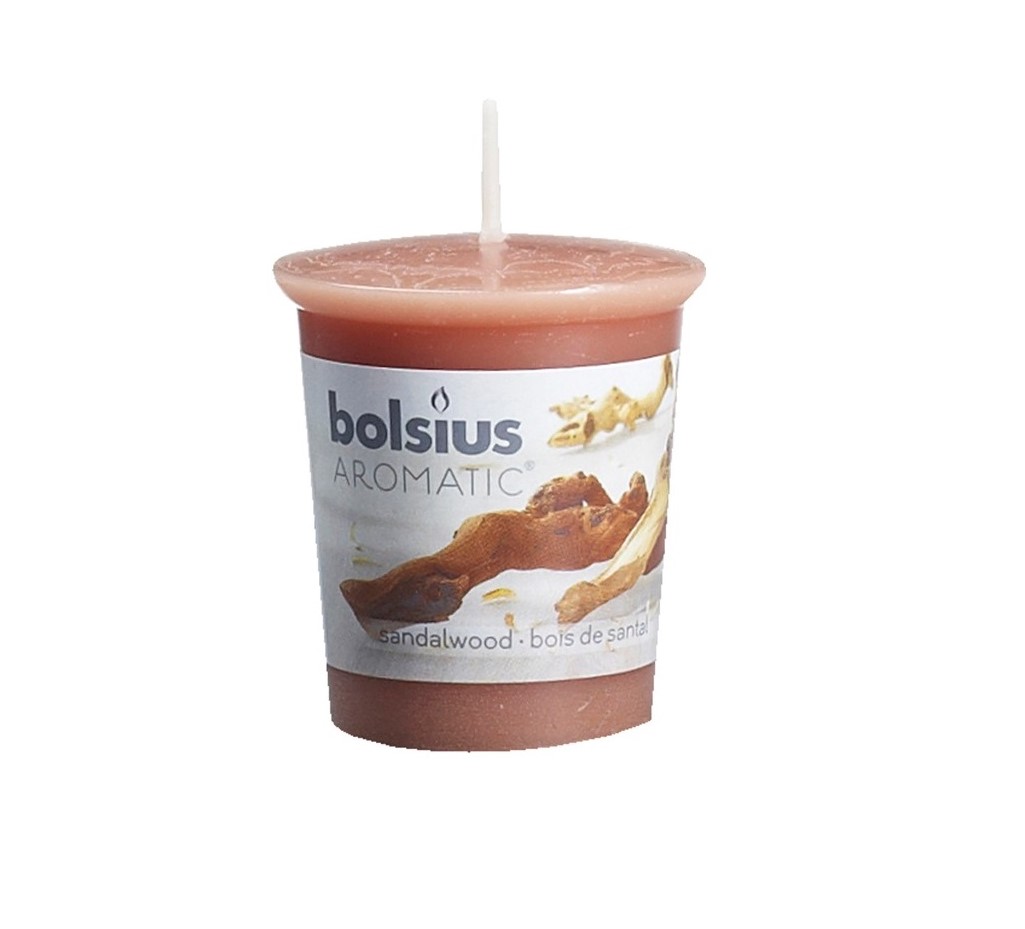Bolsius Geurkaarsje Aromatic Sandalwood 5345 Mm bolsius kopen in de aanbieding Bolsius Geurkaarsje Aromatic Sandalwood 5345 Mm bolsius kopen in de aanbieding