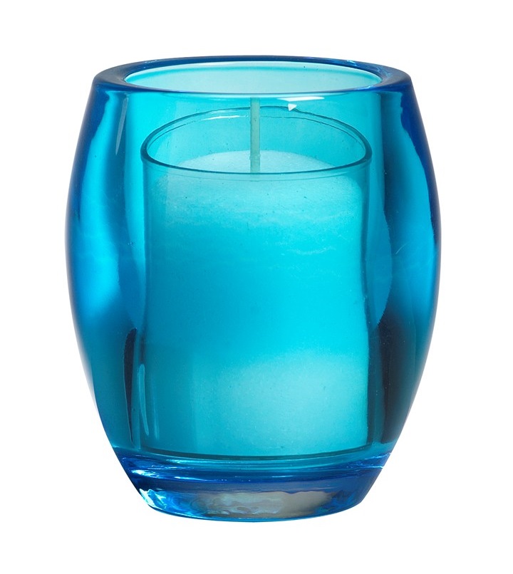 Bolsius Kaarshouder Relight Inclusief Vulling Aqua bolsius kopen in de aanbieding