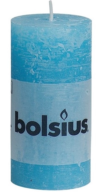 Bolsius Stompkaars Rustiek Aqua 10050 Mm bolsius kopen in de aanbieding Bolsius Stompkaars Rustiek Aqua 10050 Mm bolsius kopen in de aanbieding