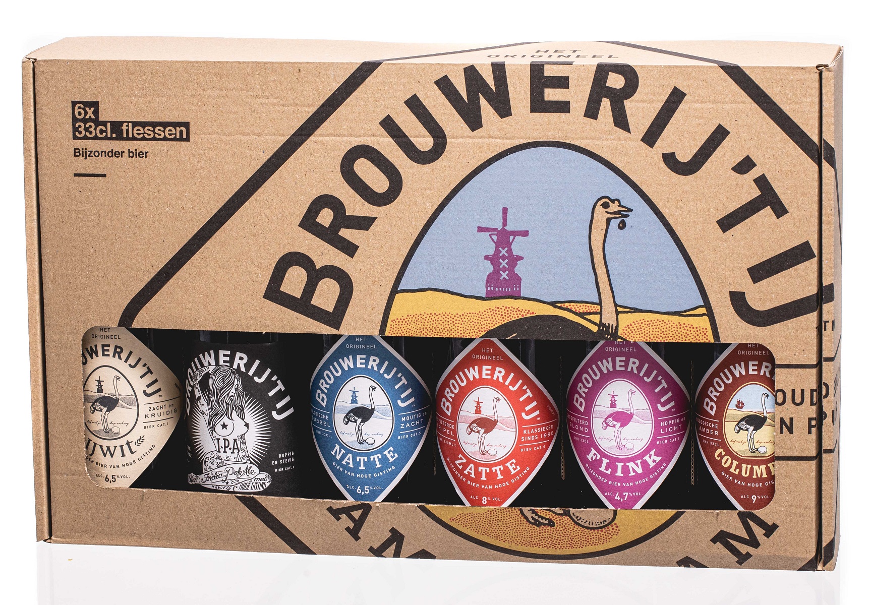 Brouwerij 't IJ Bierpakket 6 x 33 cl Brouwerij 't IJ Bierpakket 6 x 33 cl