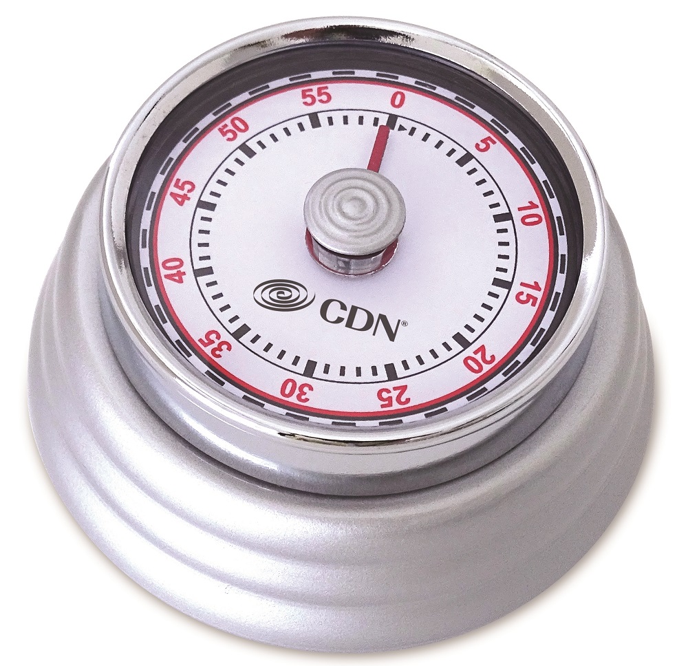 CDN Kookwekker Retro Zilver CDN Kookwekker Retro Zilver