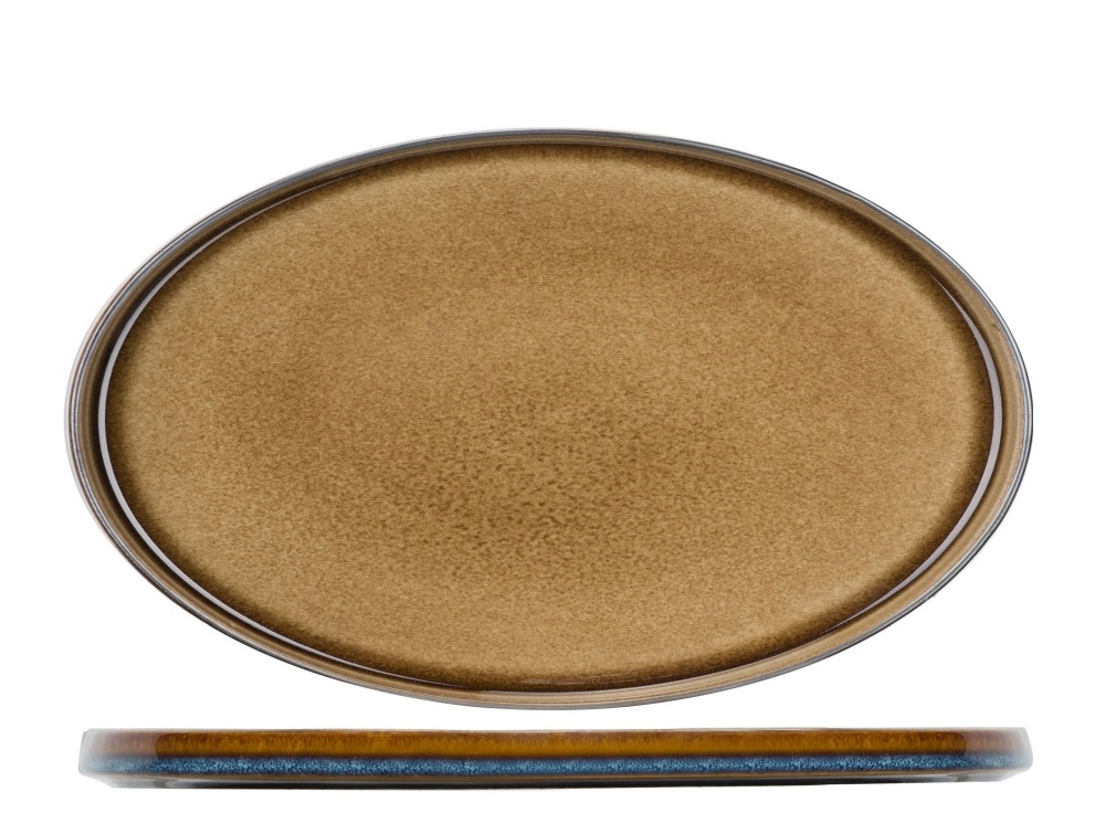 Cosy & Trendy Serveerschaal Quintana Amber 30 x 19 cm Cosy & Trendy Serveerschaal Quintana Amber 30 x 19 cm