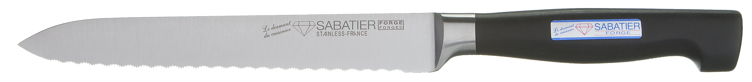 Diamant Sabatier Officemes Forge Gekarteld 14 cm Diamant Sabatier Officemes Forge Gekarteld 14 cm