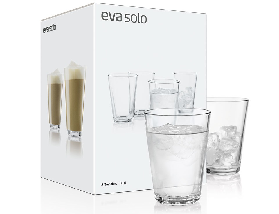 Eva Solo Glazenset Transparant 38 cl - 8 Stuks Eva Solo Glazenset Transparant 38 cl - 8 Stuks