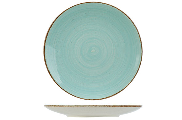 Cosy Trendy Dessertbord Granite Blauw O 22 cosy trendy kopen in de aanbieding