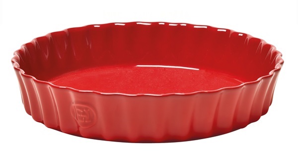 Emile Henry Quicheform Bordeauxrot 28 cm 28x28x5 cm / Inhalt: 2.50 Liter