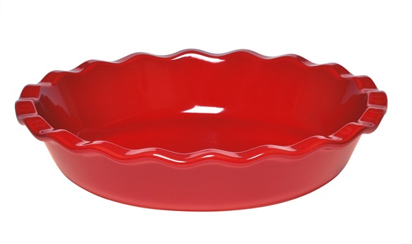 Emile Henry Auflaufform Bordeauxrot 26 cm 26x26x5 cm / Inhalt: 1.40 Liter