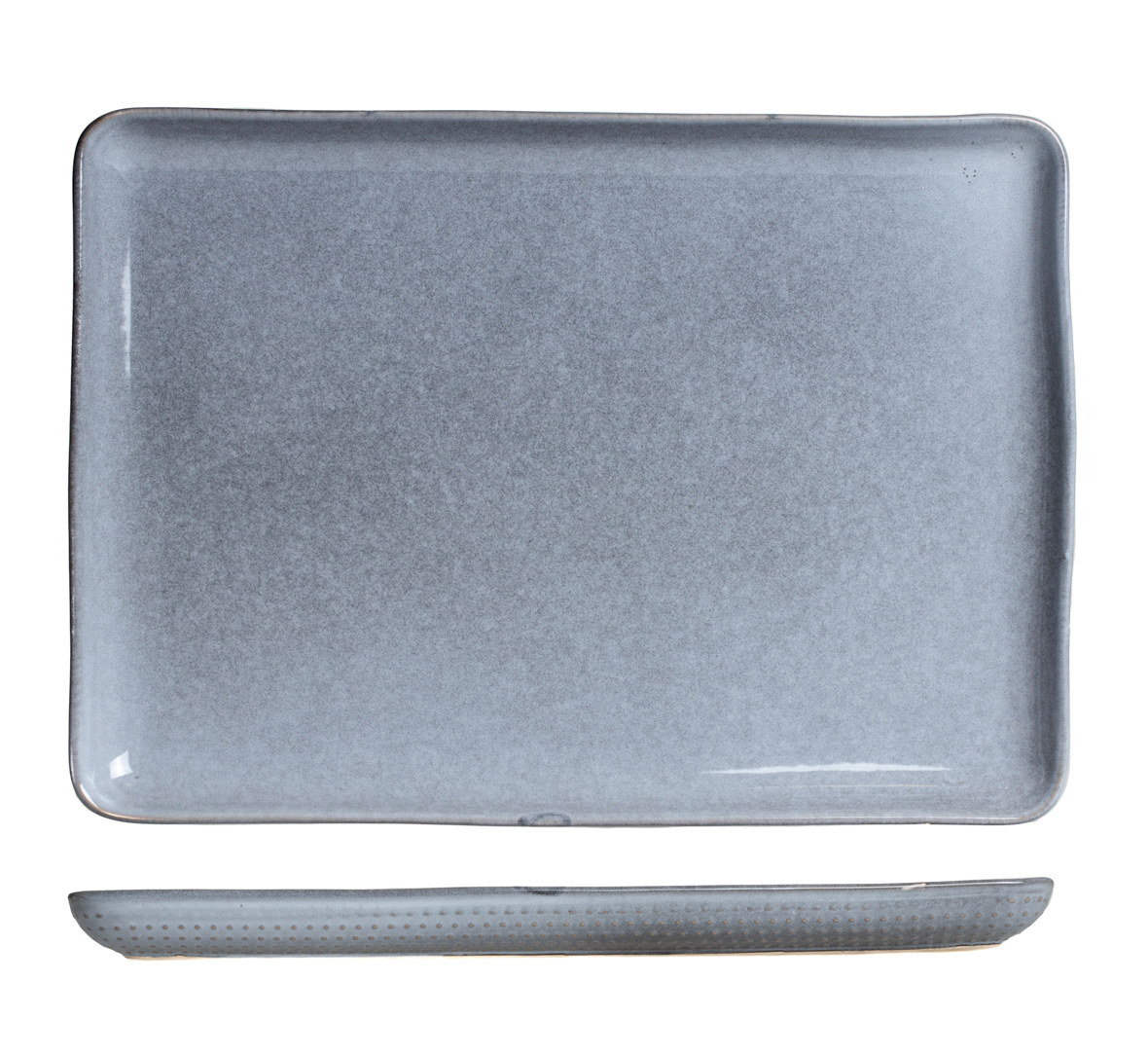 Cosy & Trendy Dinerbord Schaal Toluca Blue 35 x 25 cm Cosy & Trendy Dinerbord Schaal Toluca Blue 35 x 25 cm