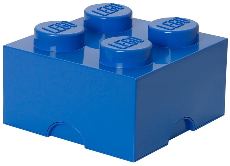 LEGO® Opbergbox Blauw 25 x 25 x 18 cm LEGO® Opbergbox Blauw 25 x 25 x 18 cm