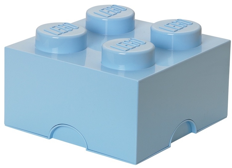 Lego Opbergbox Lichtblauw 25 X 25 X 18 lego kopen in de aanbieding