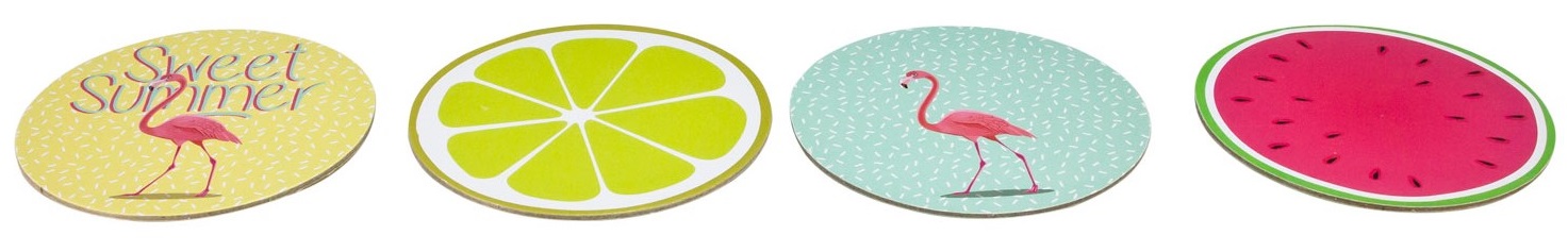 Easyline Onderzetters O 10 Cm 4 Stuks easyline kopen in de aanbieding