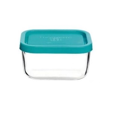 Bormioli Vershoudbakje Frigoverre Blauw 13x10x6cm Bormioli Vershoudbakje Frigoverre Blauw 13x10x6cm