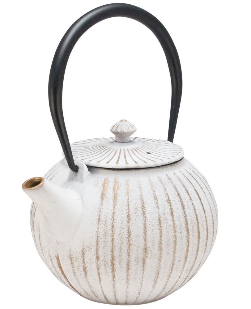Easyline Theepot Gietijzer Bol Wit 11 Liter easyline kopen in de aanbieding Easyline Theepot Gietijzer Bol Wit 11 Liter easyline kopen in de aanbieding