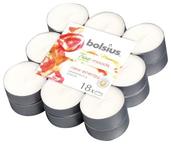 Bolsius Theelichten True Moods New Energy 18 Stuks Bolsius Theelichten True Moods New Energy 18 Stuks