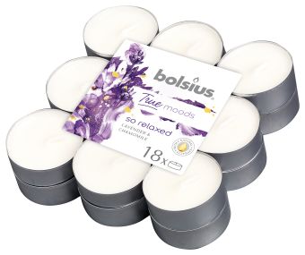 Bolsius Theelichten True Moods So Relaxed 18 Stuks Bolsius Theelichten True Moods So Relaxed 18 Stuks