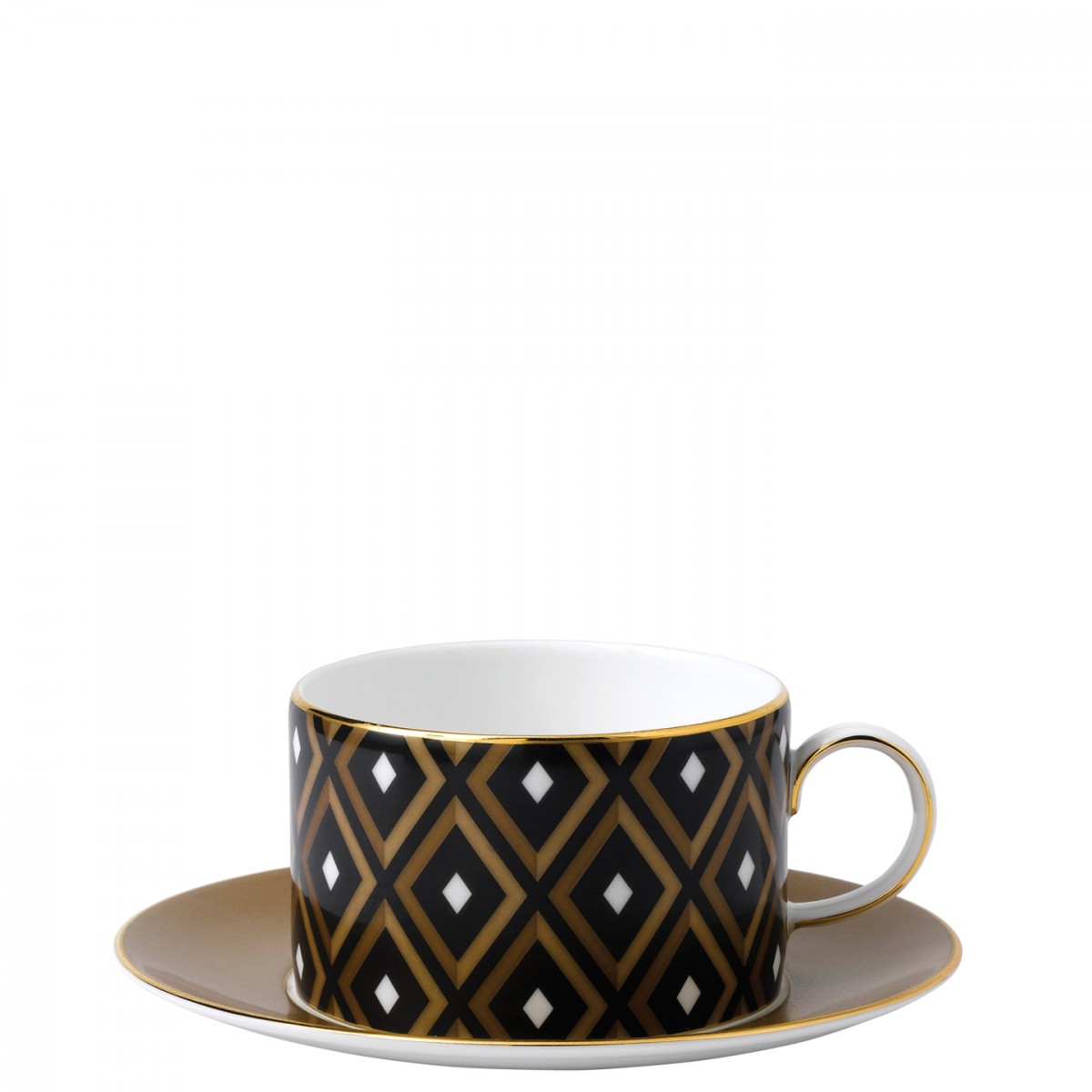 Wedgwood Arris Theekop En Schotel Geometric wedgwood kopen in de aanbieding
