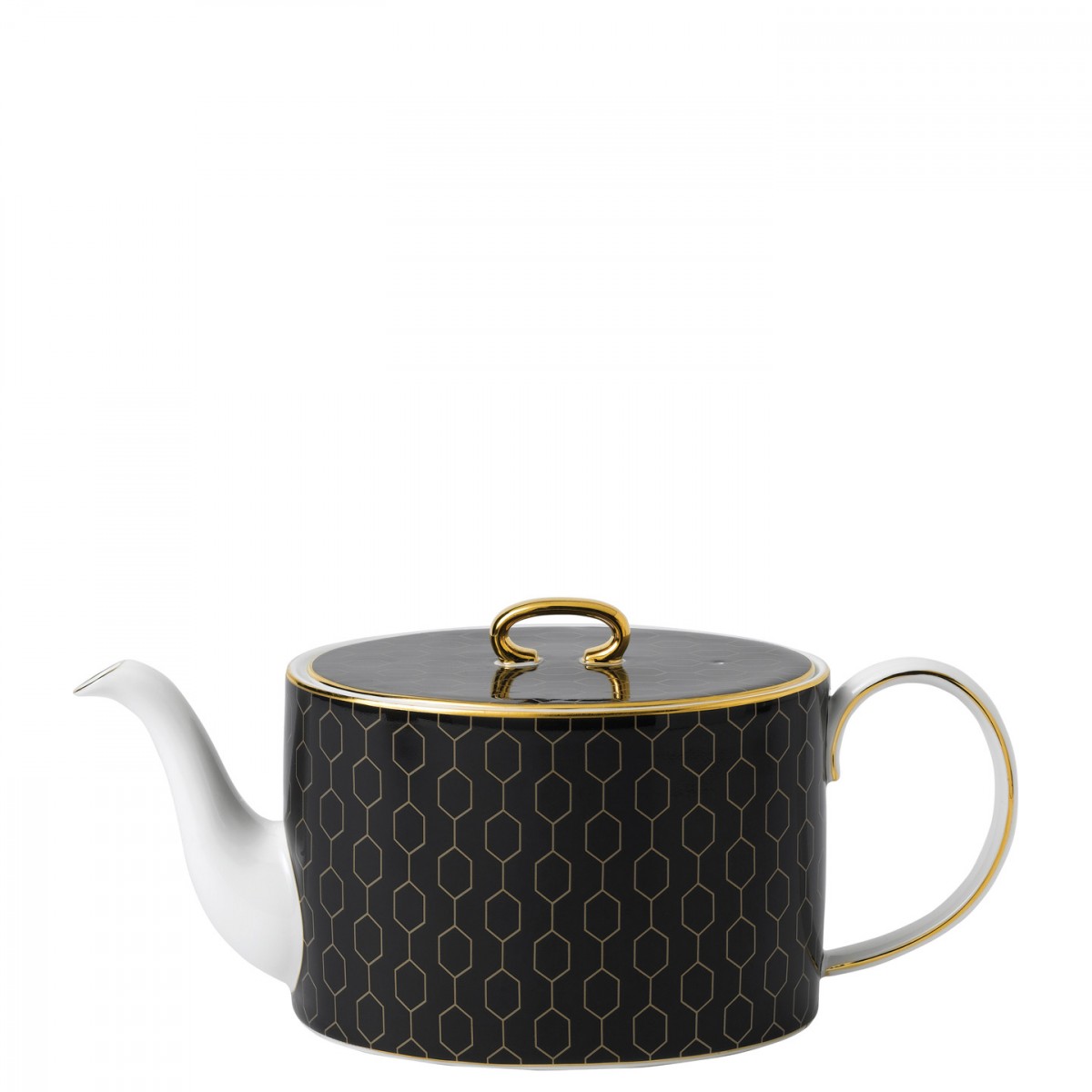 Wedgwood Arris Theepot Charcoal wedgwood kopen in de aanbieding