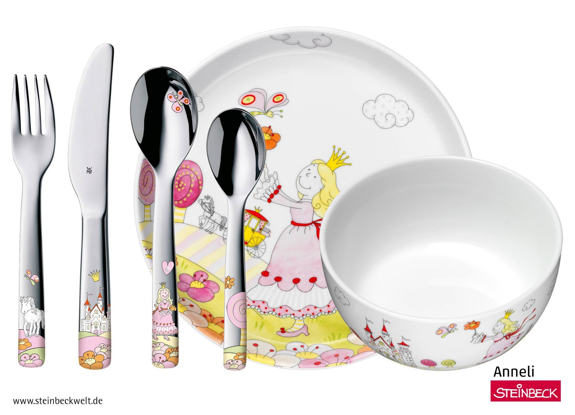 Wmf Kids Prinses Anneli Kinderservies 6 Delig wmf kopen in de aanbieding