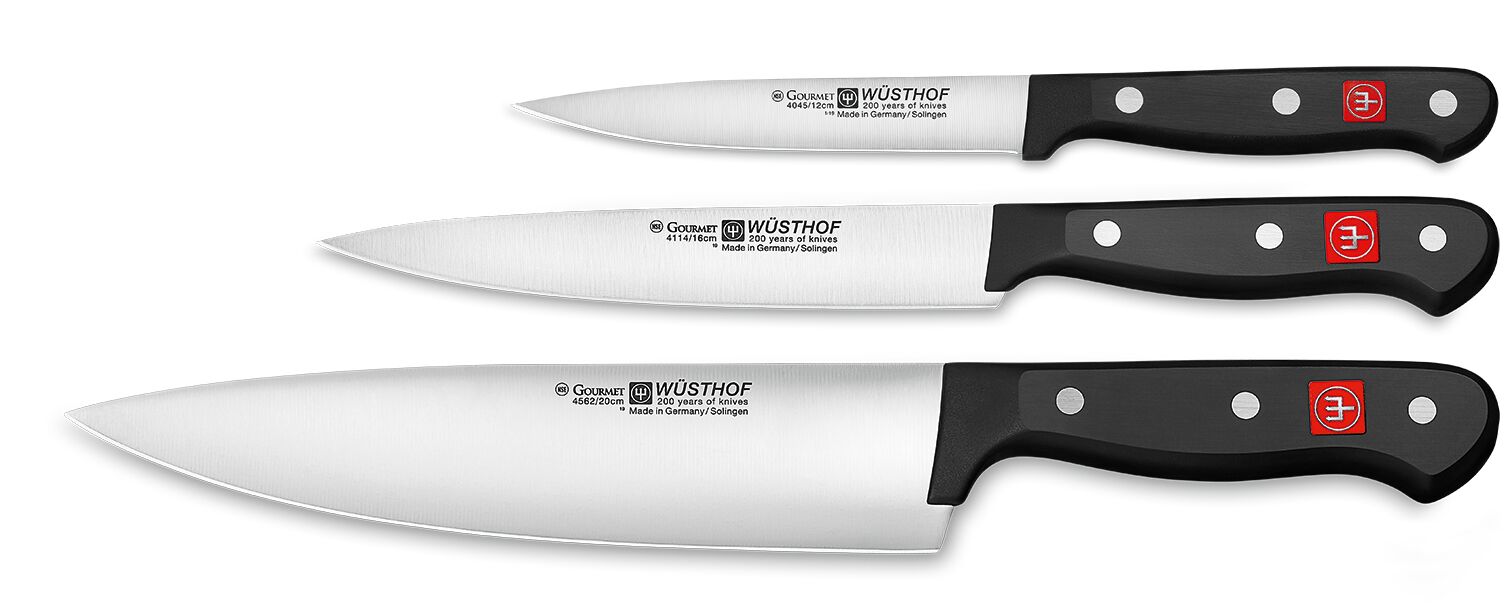 Wusthof Messenset Gourmet 3 Delig wusthof kopen in de aanbieding