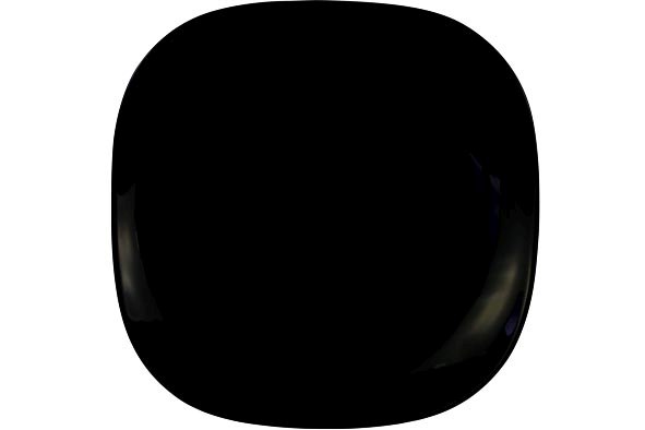 Luminarc Dessertbord Yalta Zwart 22 X 22 luminarc kopen in de aanbieding