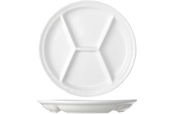 Cosy & Trendy Fonduebord/- Barbecuebord Ø 26 cm 4-Vaks Cosy & Trendy Fonduebord/- Barbecuebord Ø 26 cm 4-Vaks