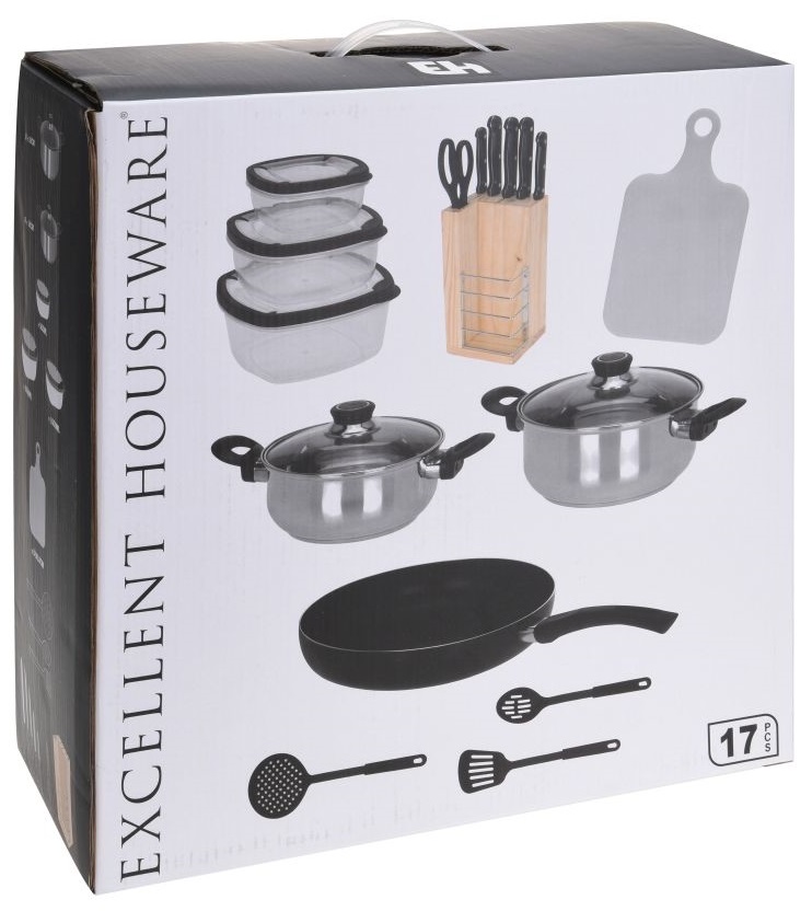 Excellent Houseware Eh Keukenset 17 Delig excellent houseware kopen in de aanbieding