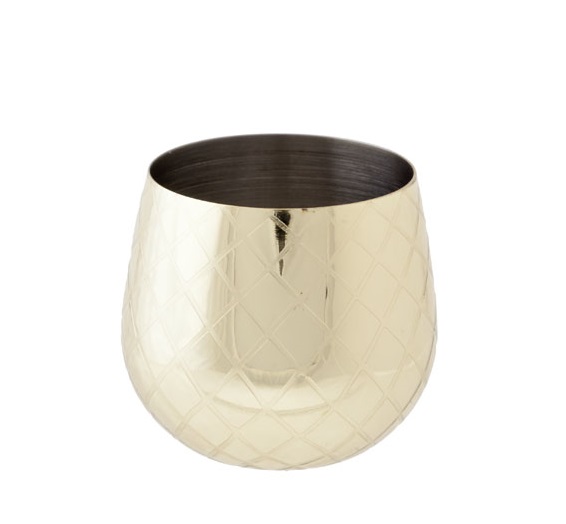 Cosy Trendy Espresso Kopje Ananas Goud 8 Cl cosy trendy kopen in de aanbieding Cosy Trendy Espresso Kopje Ananas Goud 8 Cl cosy trendy kopen in de aanbieding